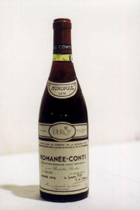 Deux bouteilles de Romanée-Conti 1976