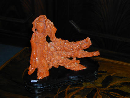 Sculpture en corail