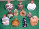 Collection of 43 Chinese snuffboxes