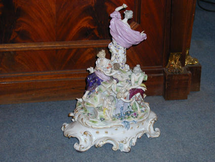 Late 19th century RUDOLSTADT-VOLKSTEDT porcelain