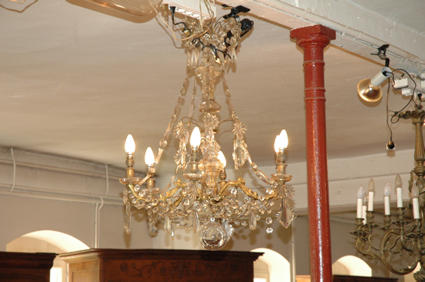 19th century chandelier