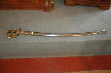 Sabre français modèle 1822