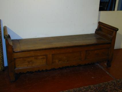 19th century chest bench