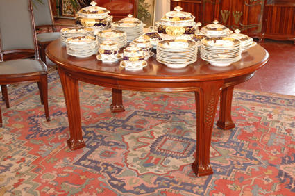 Beautiful MAJORELLE dining-room suite