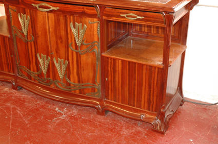 Beautiful MAJORELLE dining-room suite