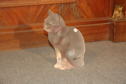 Chat LALIQUE