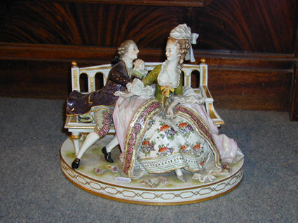 19th century Rudolstaadt porcelain