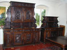 Late 19th century dining-room suite