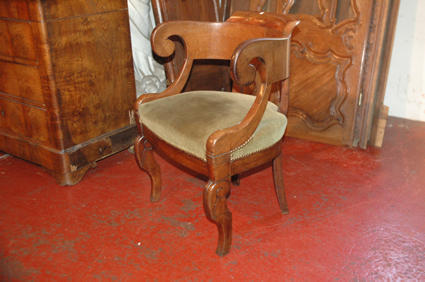 19th c. desk armchair