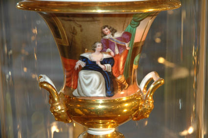 19th c. porcelain vases