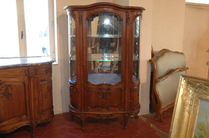 Late 19th c. Louis XV-style dining-room suite