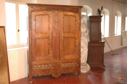 Armoire lorraine XIXe