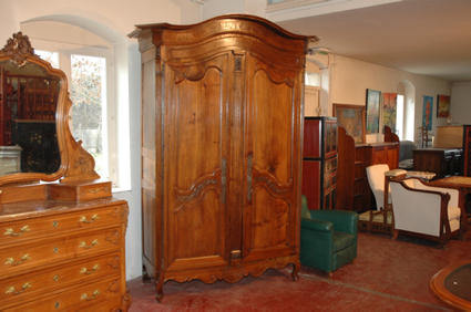 18th century paper hat armoire