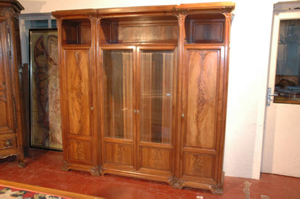 Art Nouveau bookcase