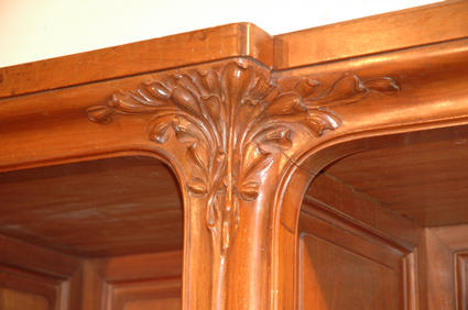 Art Nouveau bookcase