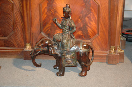 Late 19th century cloisonne bronze