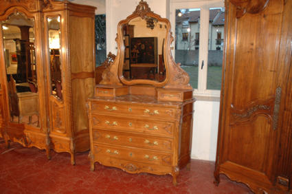 Louis XV-style bedroom furniture