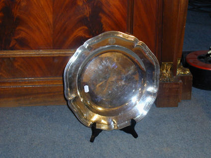 Silver dish