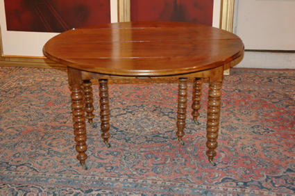 19th century  oval table