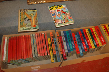 Collection d'albums SPIROU