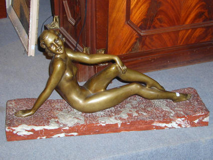 Bronze woman