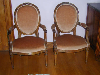 Louis XVI armchairs