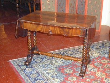 19th century desk table