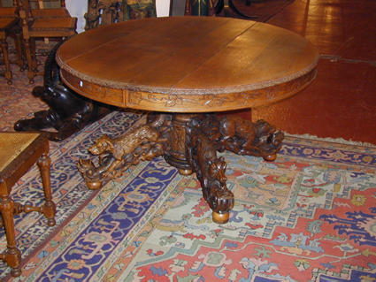 19th century dining room suite