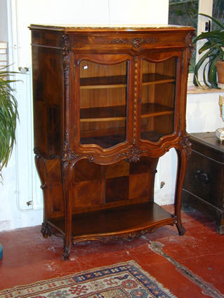 Late 19th century display cabinet