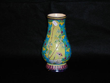 Longwy vase