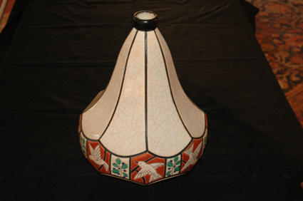 Art Deco Longwy vase