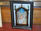 Music box Christmas frame