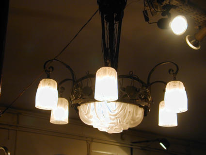 MULLER Freres chandelier