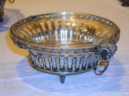 19th century silver centerpiece