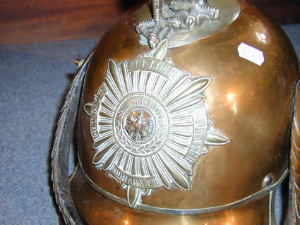 German helmet