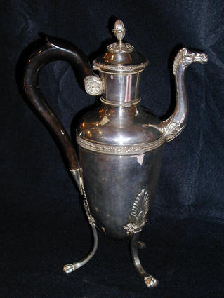 Empire period silver jug