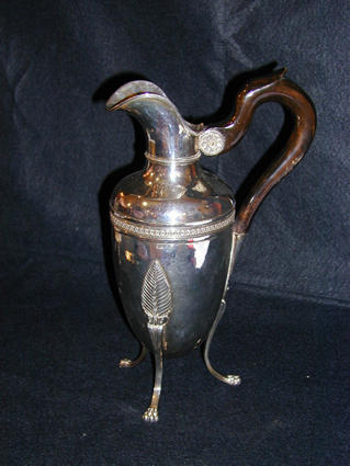 Empire period silver jug
