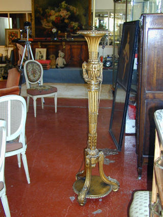 19th century floor lamp