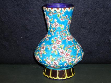 Longwy vase