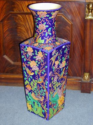 Longwy vase