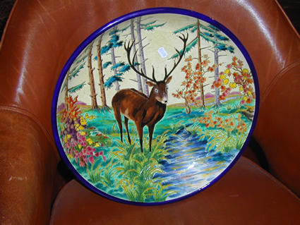 Big Longwy enamels dish