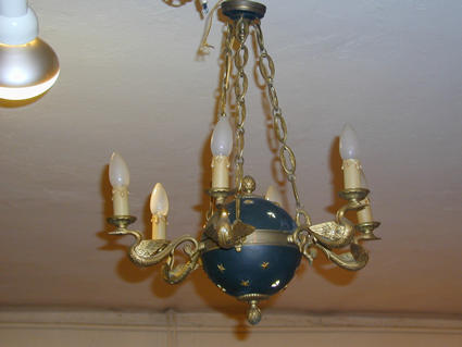 Empire-style chandelier