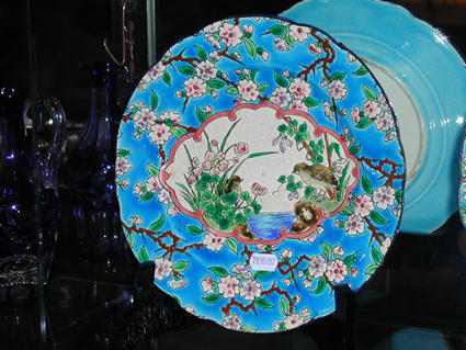 Longwy enamels plate