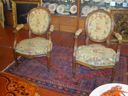 Louis XVI armchairs