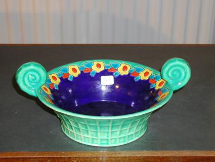 Art Deco Longwy dish