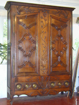 Armoire lorraine XIXe