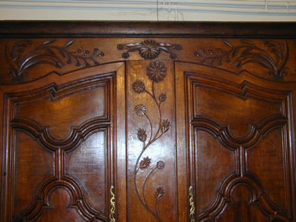 Armoire lorraine XIXe