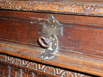 Rare 16th century chest