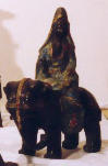 Elephant, cloisonne bronze