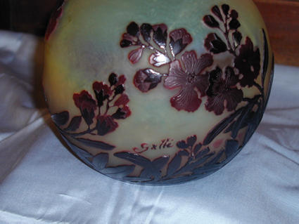 GALLE bowl vase